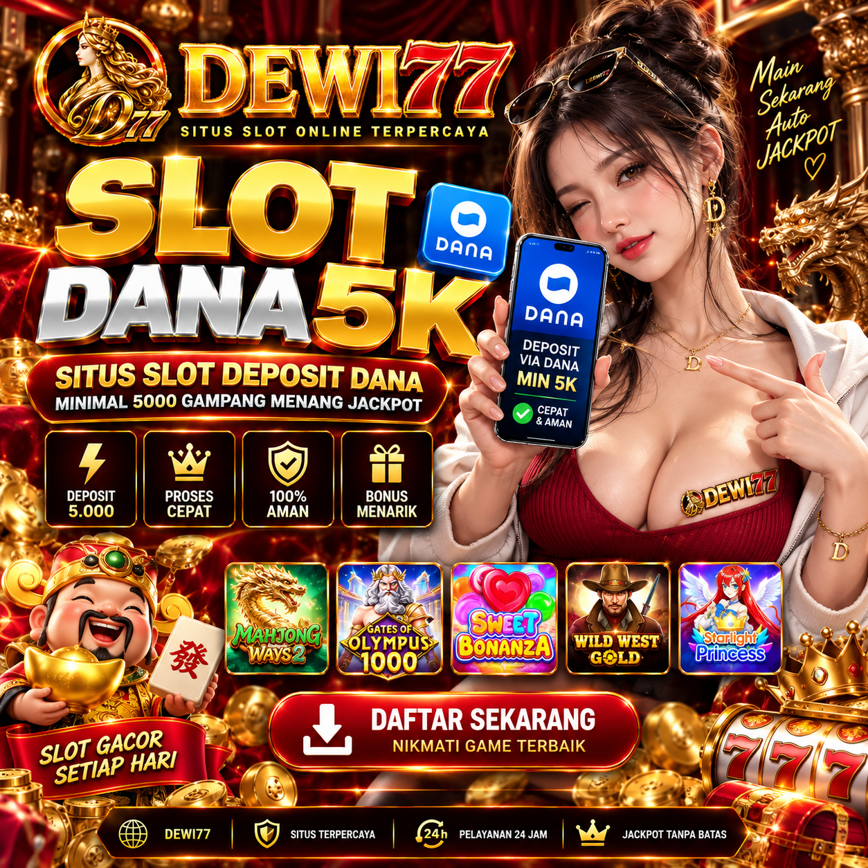 SLOT DANA 5K